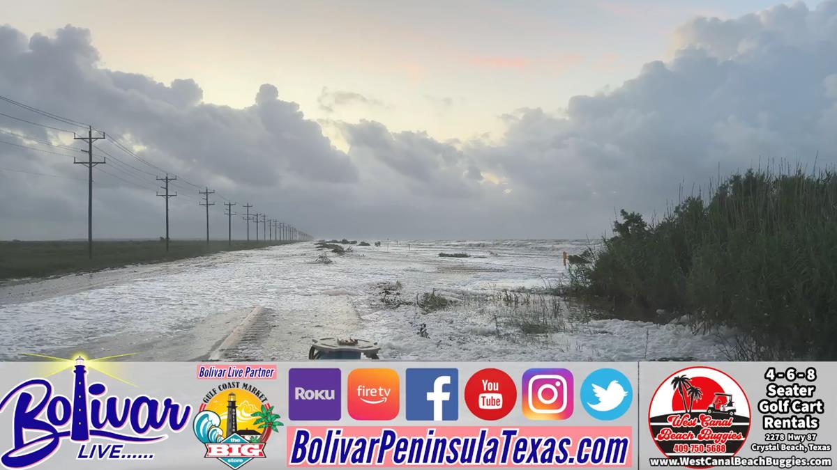 A Look At Hwy 87 Travel Now, And Bolivar Ferry Service Back In Business..