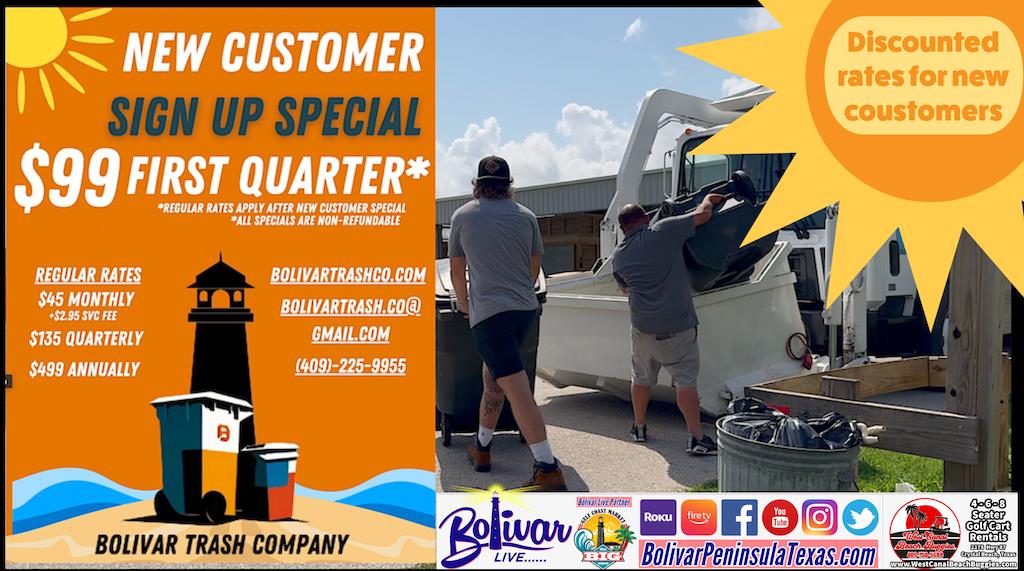 All Your Waste Disposal Needs With Bolivar Trash Company.