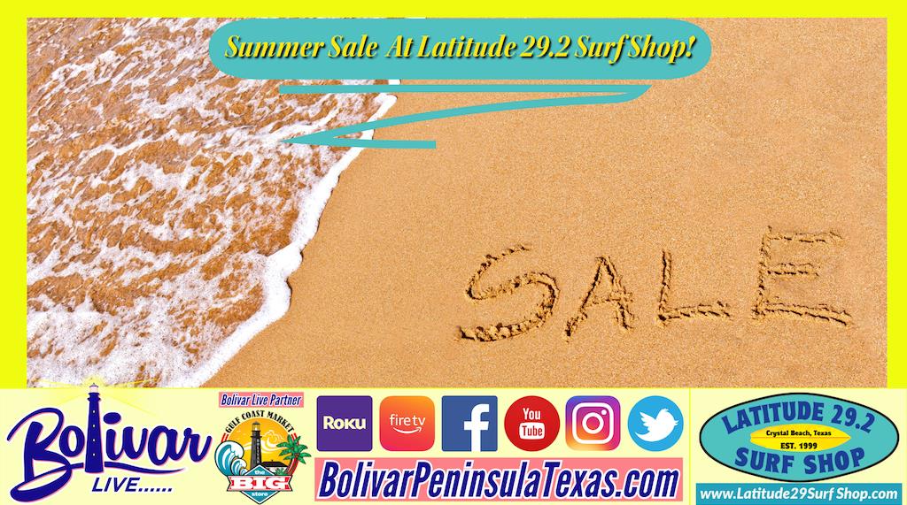 Attention Beach Enjoyers Latitude 29.2 Is Having A Sale.