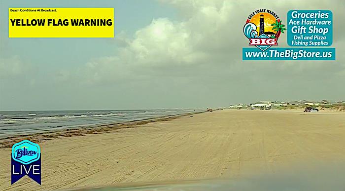 Beachfront and Clue #1 In The Hunt For Bolivar From Crystal Beach, Texas.