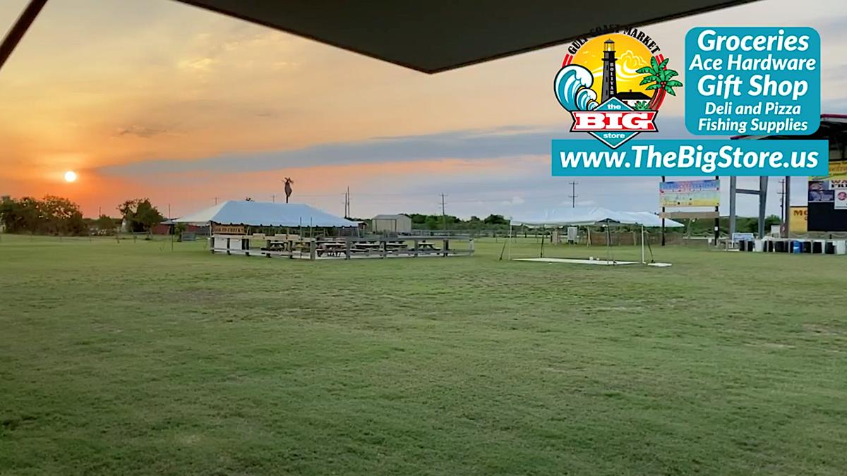 Beachfront View, Texas Crab Festival View In Crystal Beach, Texas