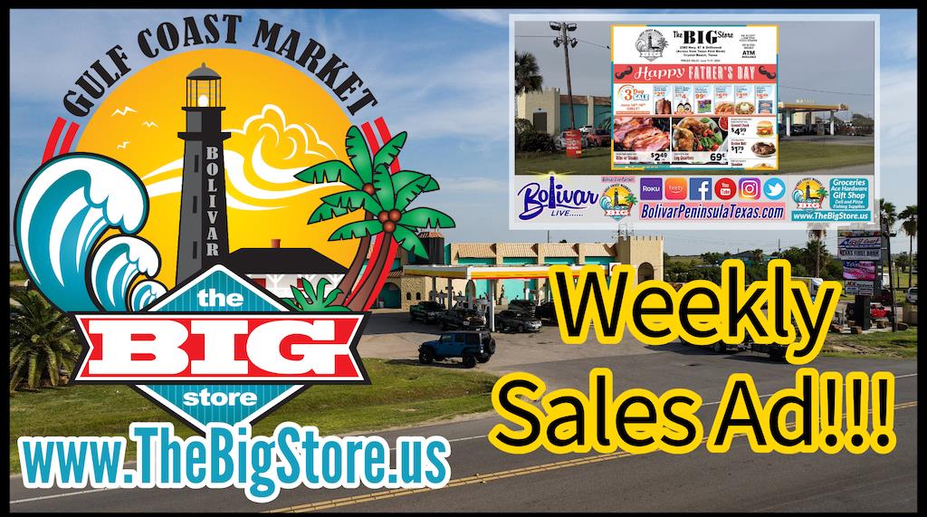Big Store Weekly Sales Ad And Clue #1 In This Week's Hunt For Bolivar.