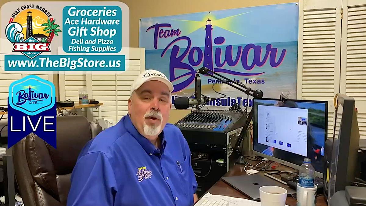 Bolivar LIVE Mardi Gras Market In Crystal Beach, Texas, February 13, 2021.