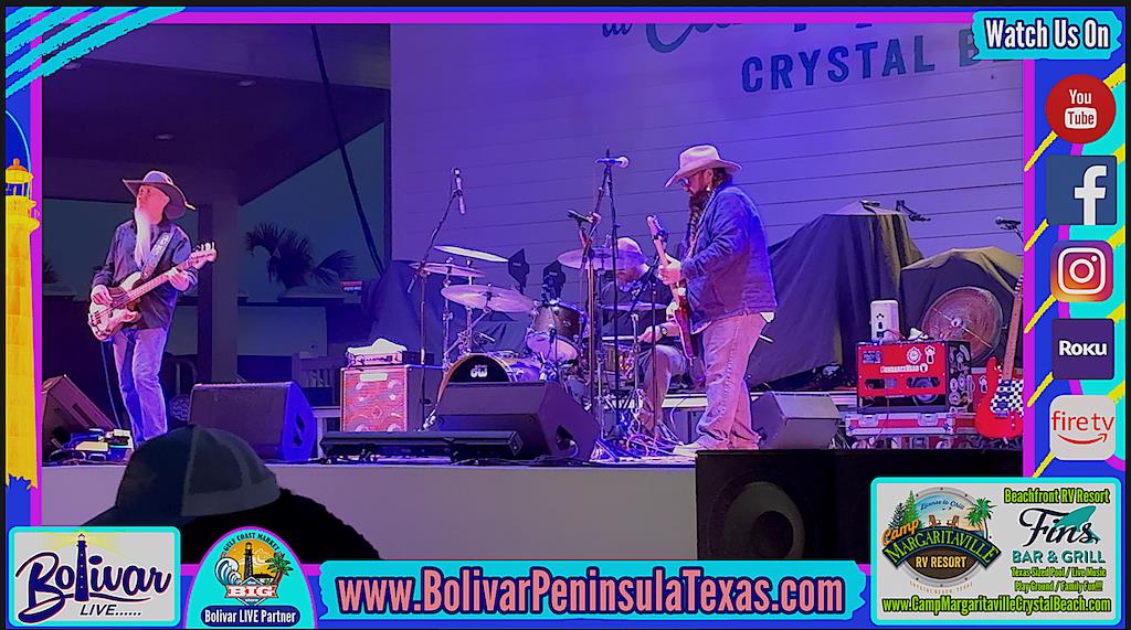 Camp Margaritaville Crystal Beach, 2025 Live Music Lineup.