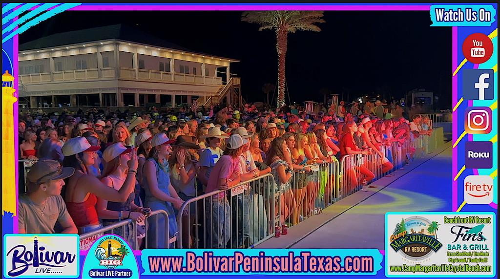Camp Margaritaville Crystal Beach Texas, Spring Break Live Music Wind-Down