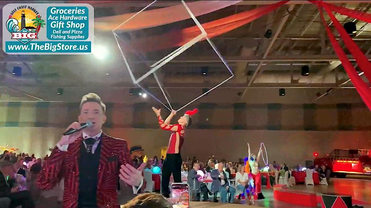 Circus, Banquet, Fun, and Team Bolivar Peninsula