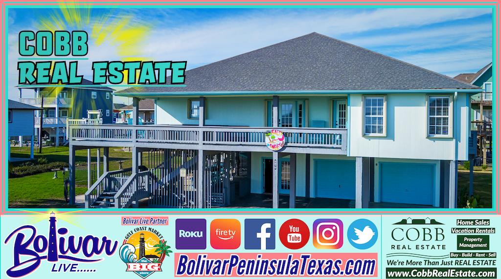 Cobb Real Estate Touring 3279 Prides Way A Perfect Group Getaway On Bolivar.