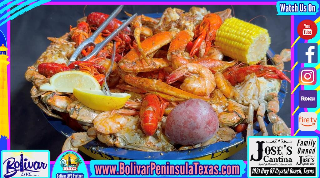 Crawfish Steak Seafood And More At Jose’s Cantina Amazing Lunch & Dinners!