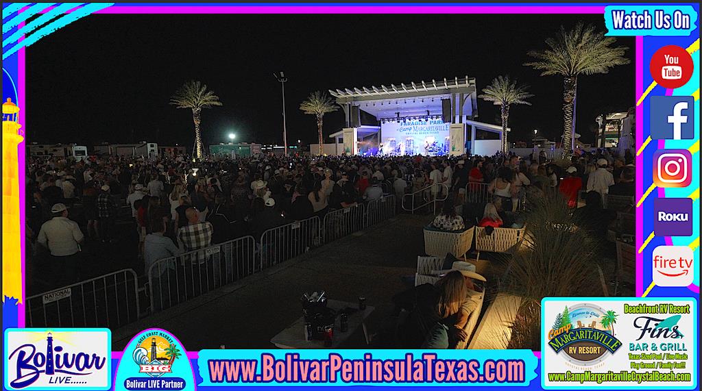 Crystal Beach, Texas, Camp Margaritaville Live Music Beachfront