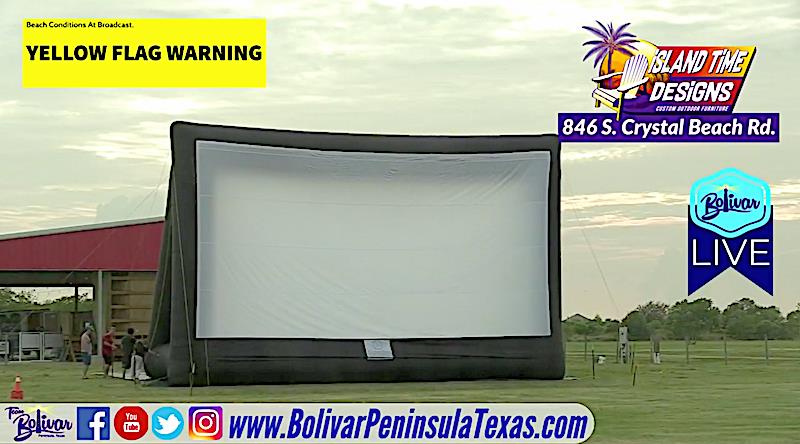 Crystal Beach, Texas New Drive-In Movie Theater Opens Tonight!