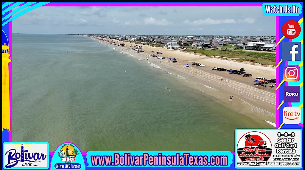 Crystal Beach, Texas Spring Break 2025 Outlook Beachfront