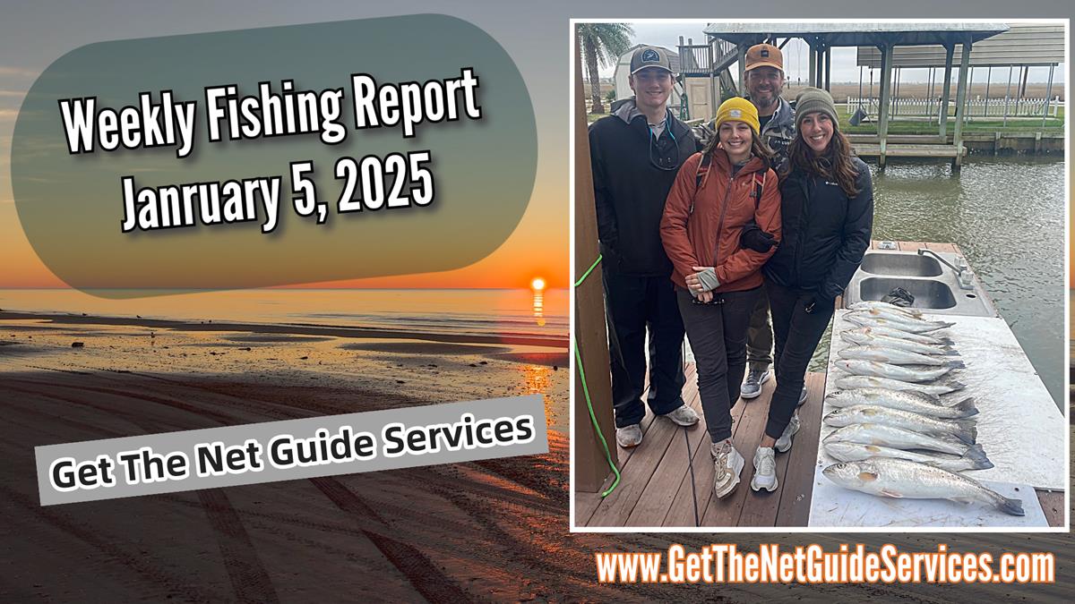 East Galveston Bay Fishing Report January 5, 2025