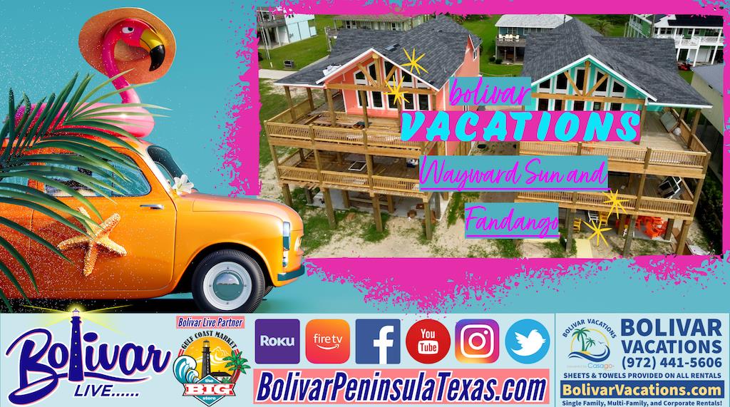 Fandango and Wayward Sun are Now Available Schedule Your Next Visit With Bolivar Vacations.