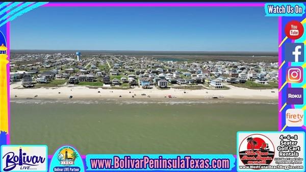 Gearing Up For Spring Break Weekend Beachfront, In Crystal Beach, Texas