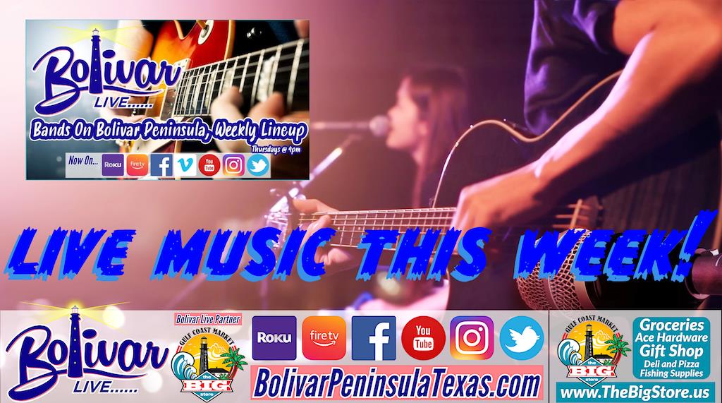 Get Ready For Great Live Music This Week On Bolivar.