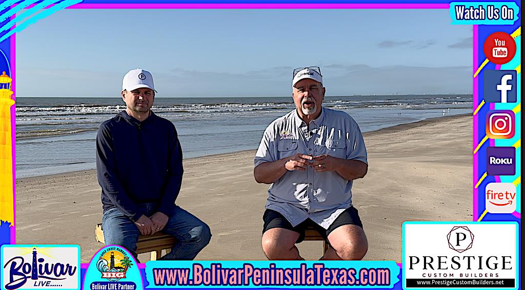 Home Builders Show With Prestige Custom Builders Enjoying A Beautiful Spring 2025 Beach Front.