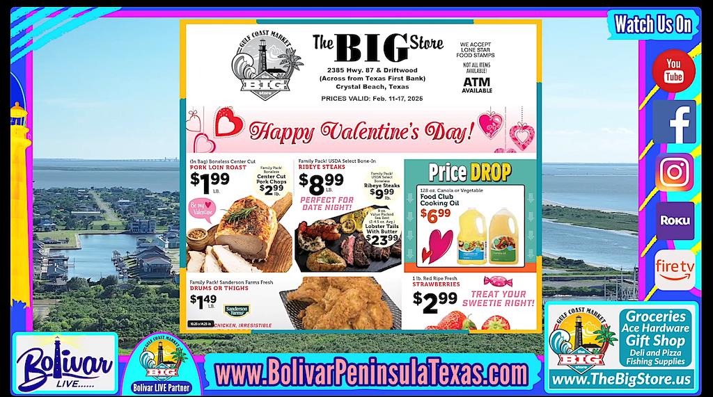 Hot Grocery Sales In Crystal Beach, Texas