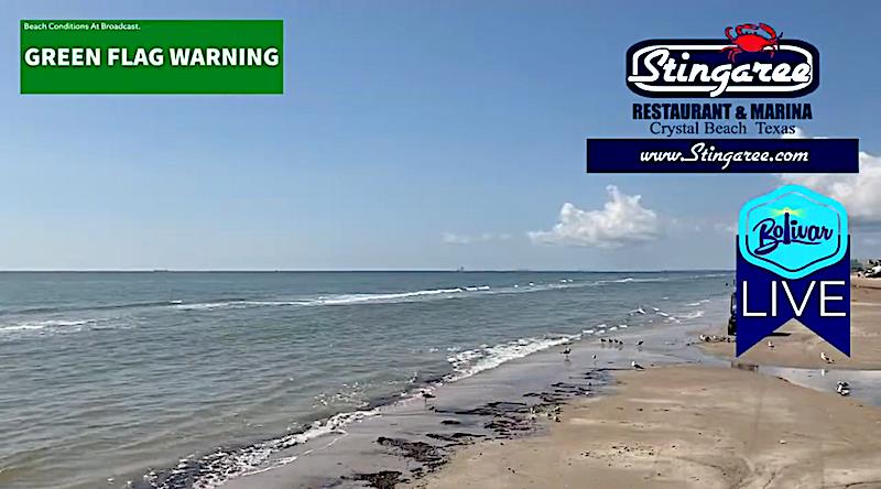 It's Sunny Skies In Paradise, Crystal Beach, Texas