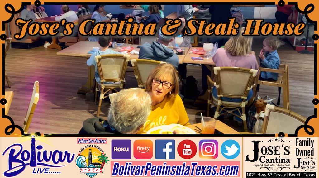 Joses Cantina is Your One Stop Shop For Everything Seafood Steak And Tex-Mex.