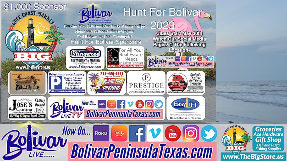 Kicking Off The Weekend Beachfront, Hunt For Bolivar Clue #4.