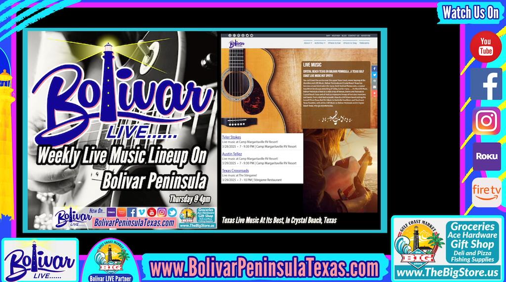 Live Bands on Bolivar Spring 2025 Music Lineup You Can't-Miss!