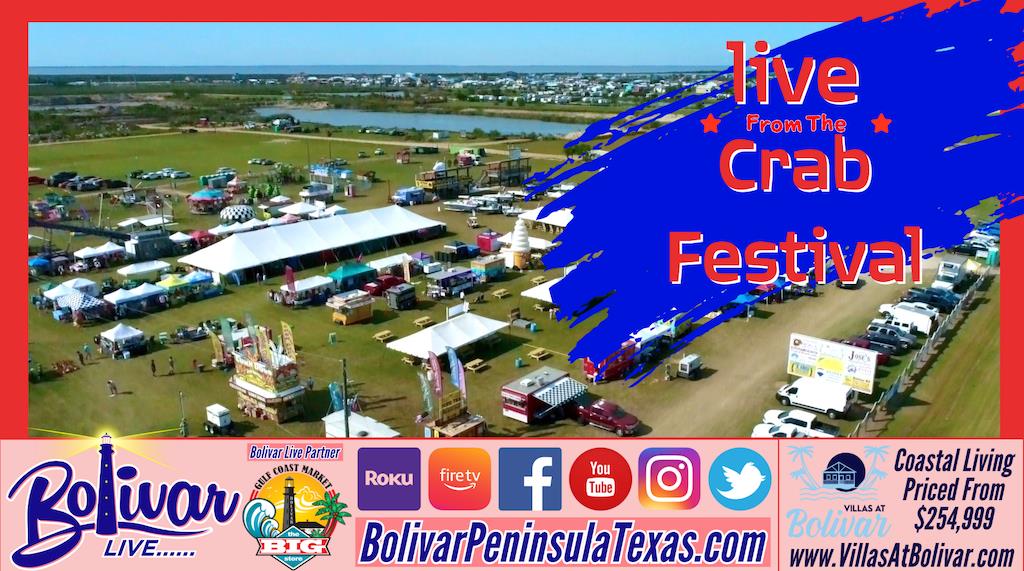 Live From The Texas Crab Festival In Crystal Beach, Texas.