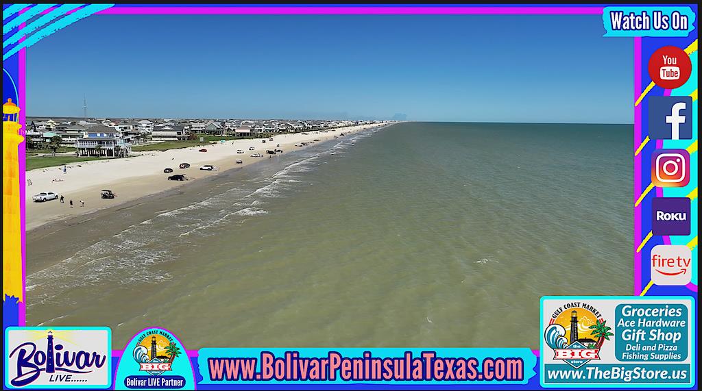 Make It A Weekend Getaway On The Beachfront In, Crystal Beach, Texas.
