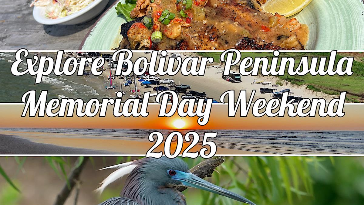 Memorial Day Weekend on Bolivar Peninsula: A Texas Gulf Coast Tradition In Crystal Beach, Texas.
