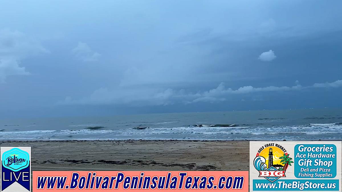 Much Needed Rain Could Be Heading Towards Bolivar Peninsula.
