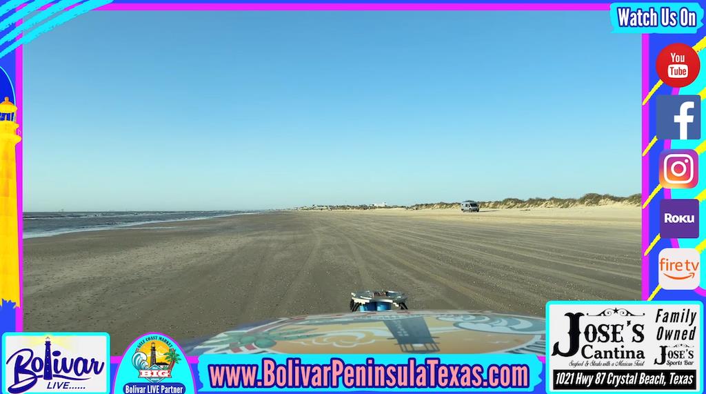 New Year's Day On Bolivar Peninsula Beach Front On Crystal Beach