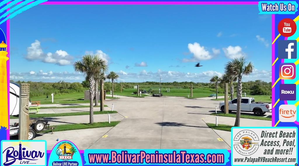 Palapa Rv Park And Beach Resort In Crystal Beach On Bolivar Peninsula Tx