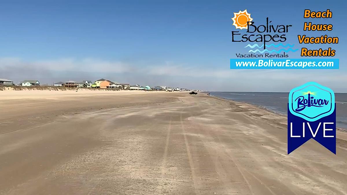 Plan Your Beachfront Vacation Now On Paradise, Bolivar Peninsula.