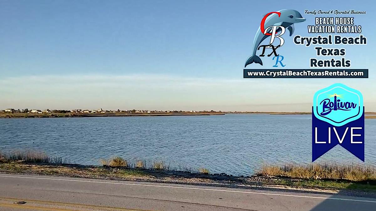 Port Bolivar, Texas, Loop 108 View Of The Natural Marsh For Texas Coastal Photography.