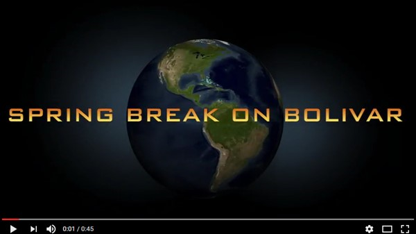 VIDEO: Spring Break in Crystal Beach, Texas