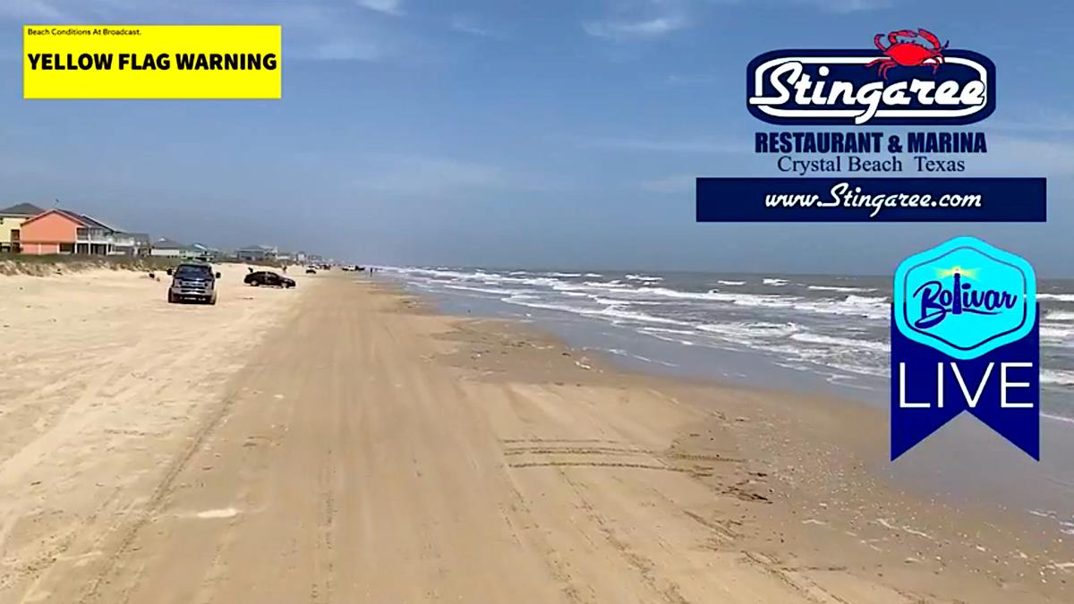 Springtime Beachfront Vacations, Crystal Beach, Texas.