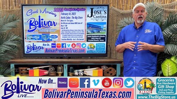 Starting February, 2023, Good Morning Bolivar, Breakfast With A Speaker.