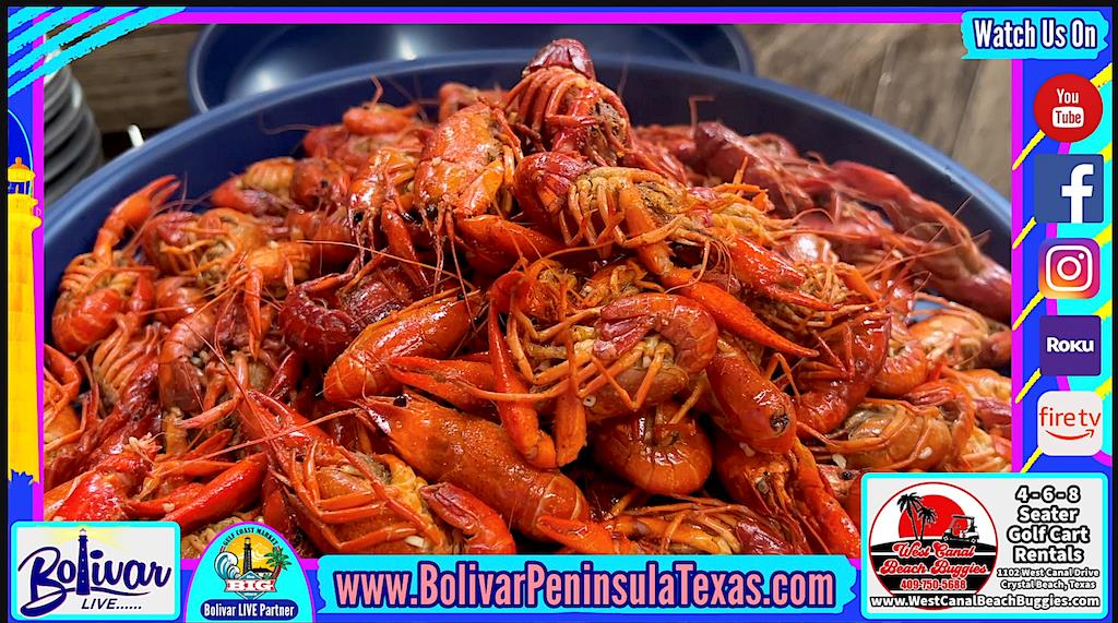 Sunny Skies, And Mardi Gras Parade This Weekend, In Crystal Beach, Texas