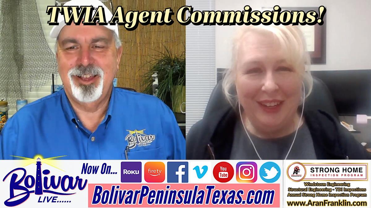 Talking TWIA Agent Commissions With Chandra From Aran & Franklin Engineering.