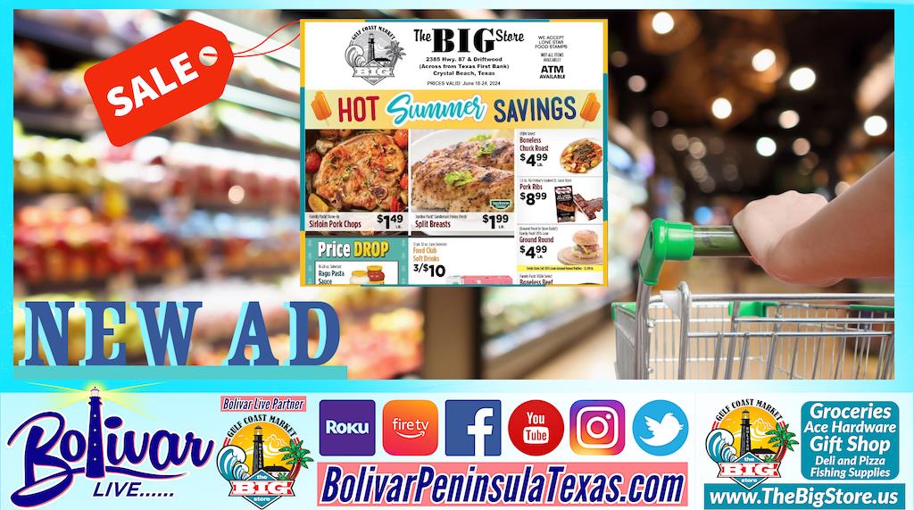 The Big Store Ad Local Sales On Bolivar.