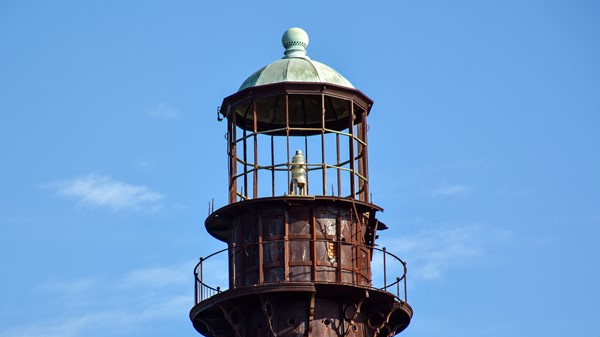 The Bolivar Lighthouse Up Close