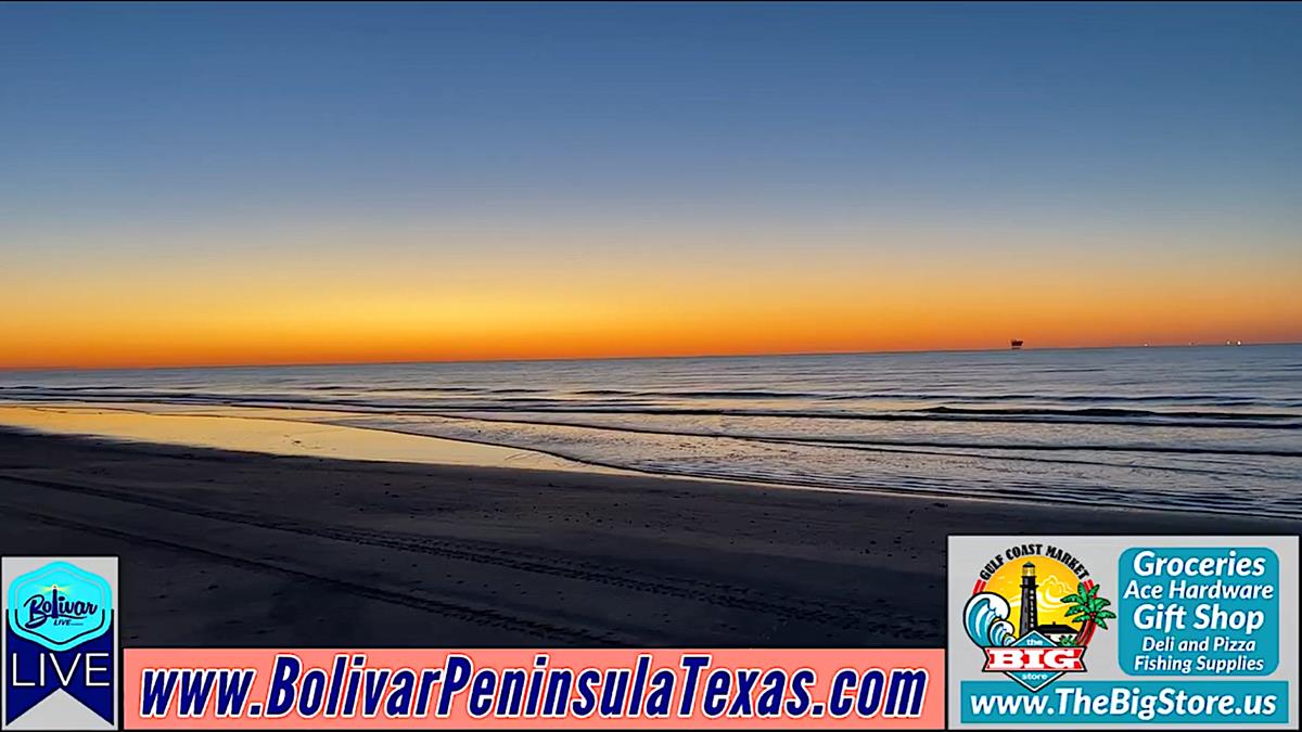 Twilight Beachfront, Sky Colors, The Start Of Another Day.