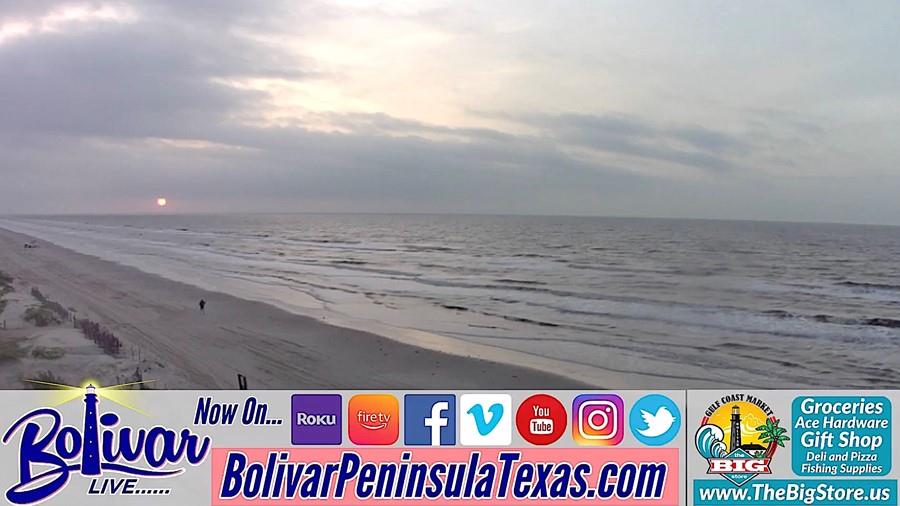 Wednesday Morning, Beachfront View And Talk About Weather Tonight