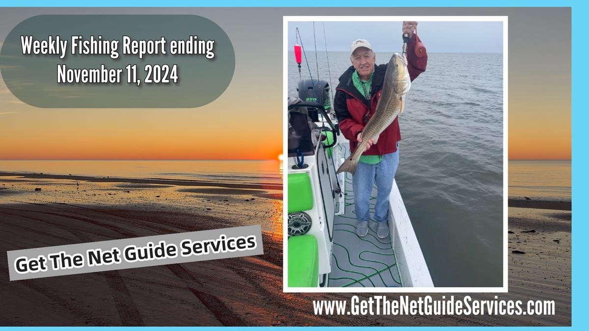 Weekly fishing report ending November 11, 2024 