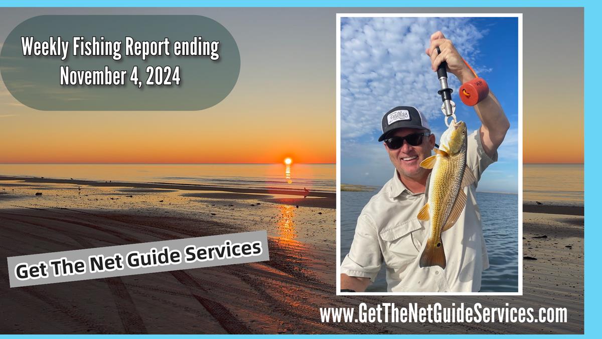 Weekly fishing report ending November 4, 2024.