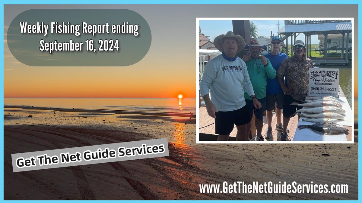 Weekly fishing report ending Sept 16, 2024