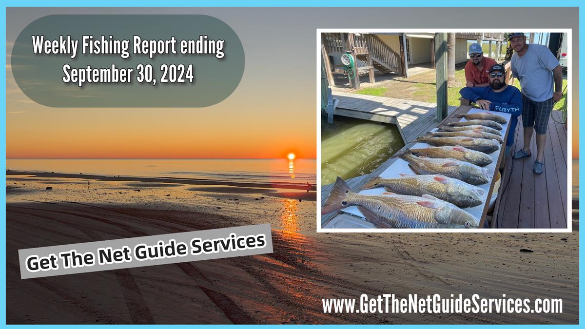 Weekly fishing report ending Sept 30, 2024