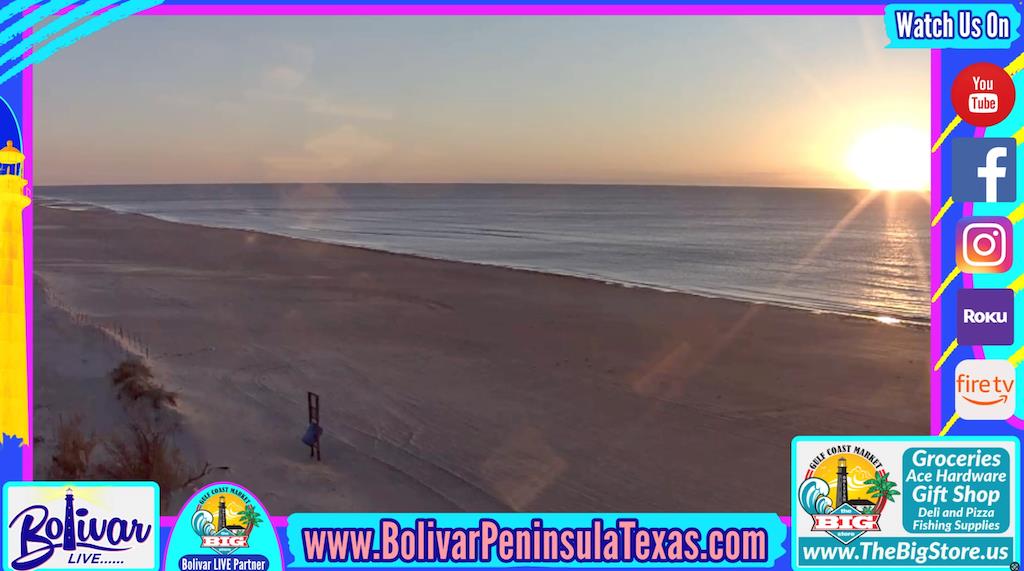 We're Watching The Weather For Next, And Winter Storm Enzo's effects on Bolivar Peninsula.
