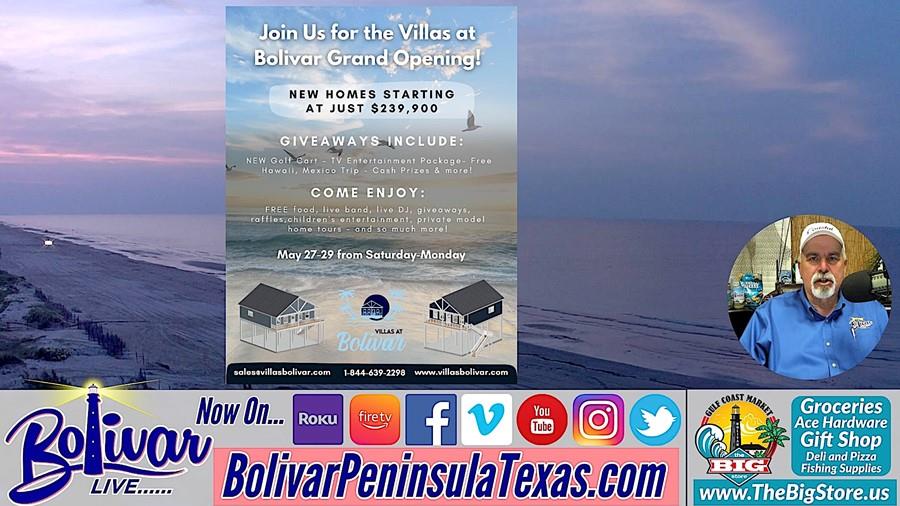 Winding Up For Memorial Day On The Upper Texas Coast, Bolivar Peninsula.