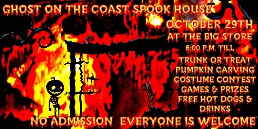 Ghost On The Coast Spook House