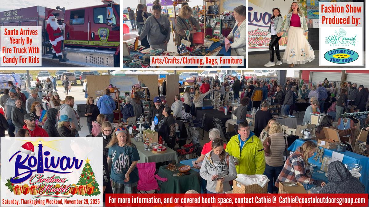 Bolivar Peninsula Annual Christmas Market